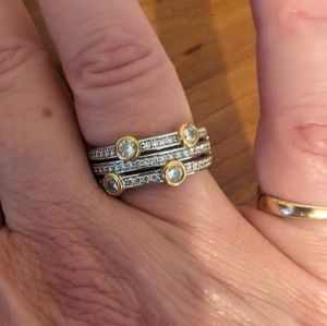 Touchstone Crystal ring